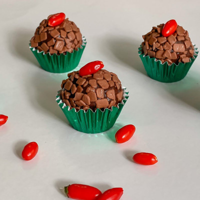 Brigadeiro Chocolate com Pimenta Brigadeiro Chocolate com Pimenta
